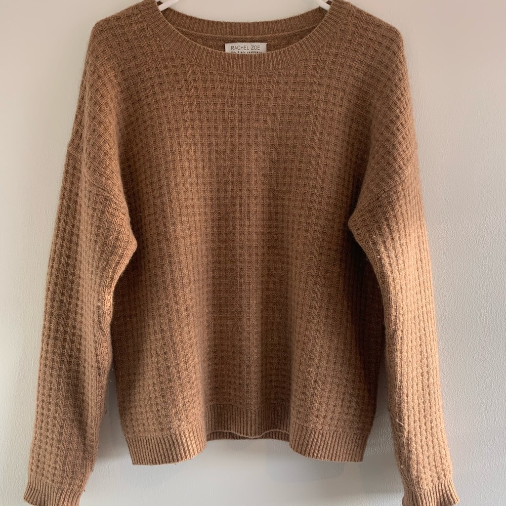 Rachel Zoe | Cashmere | Tan Sweater